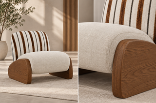 Sofa Armchair with Table for Restaurants and Cafes-GraffitiWallArts