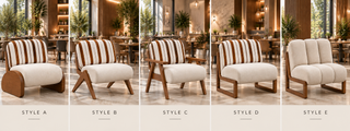 Sofa Armchair with Table for Restaurants and Cafes