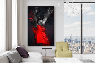 Tiger woods Golf Champion Canvas Wall Art-Golf Wall Art