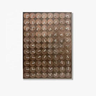 Time in Money Wood Carving Wall Art – 88 Clock Faces in Premium Wood-GraffitiWallArts