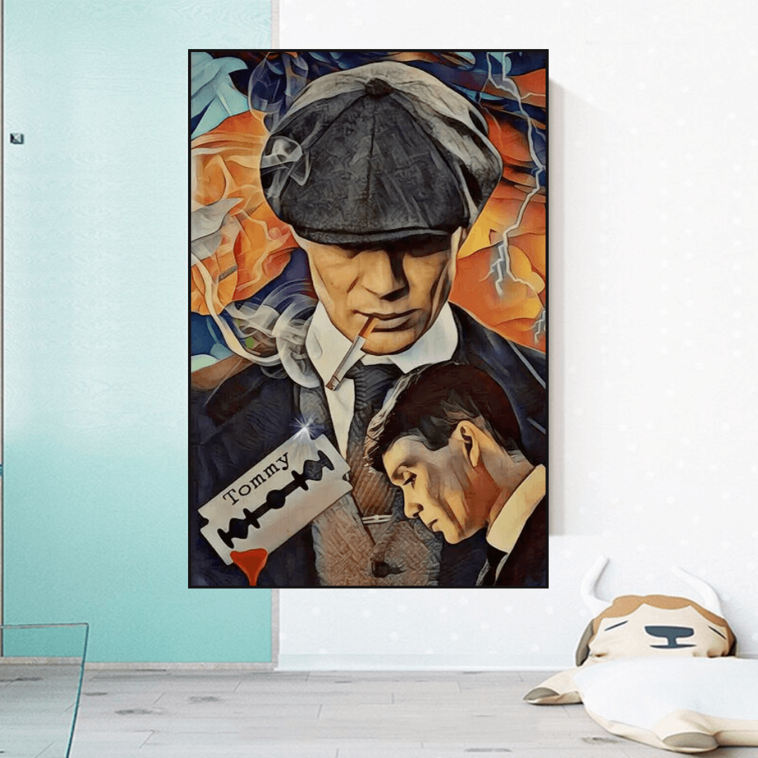 Peaky Blinders Póster Enmarcado - Thomas Shelby - Panama