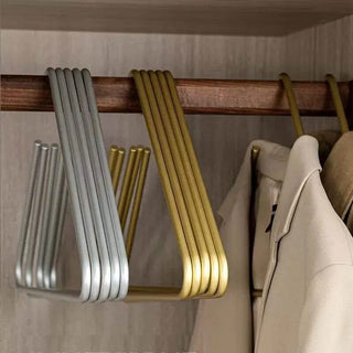 Triangle Clothes Hangers 5pcs Solid Metal-GraffitiWallArts