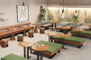 Wabi Sabi Cafe Table and Chair Furniture Set-GraffitiWallArts