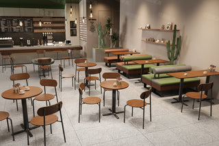 Wabi Sabi Cafe Table and Chair Furniture Set-GraffitiWallArts