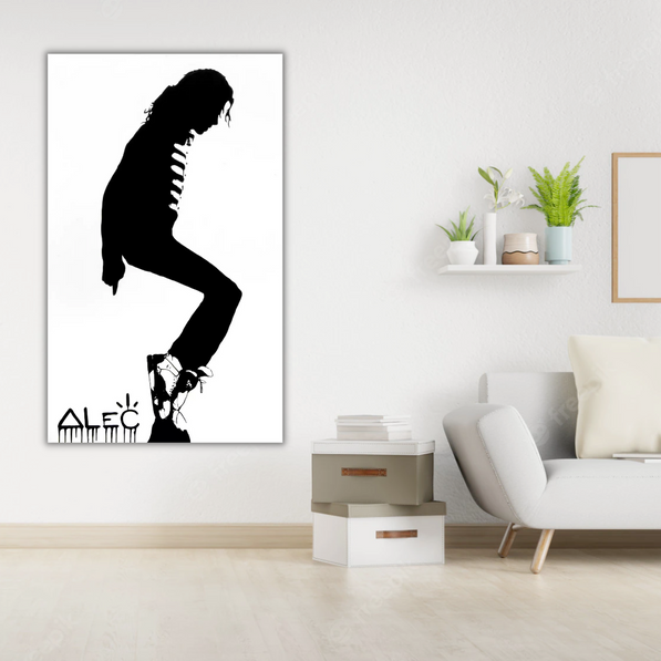 Michael Jackson Canvas Wall Art: Exclusive Alec Design