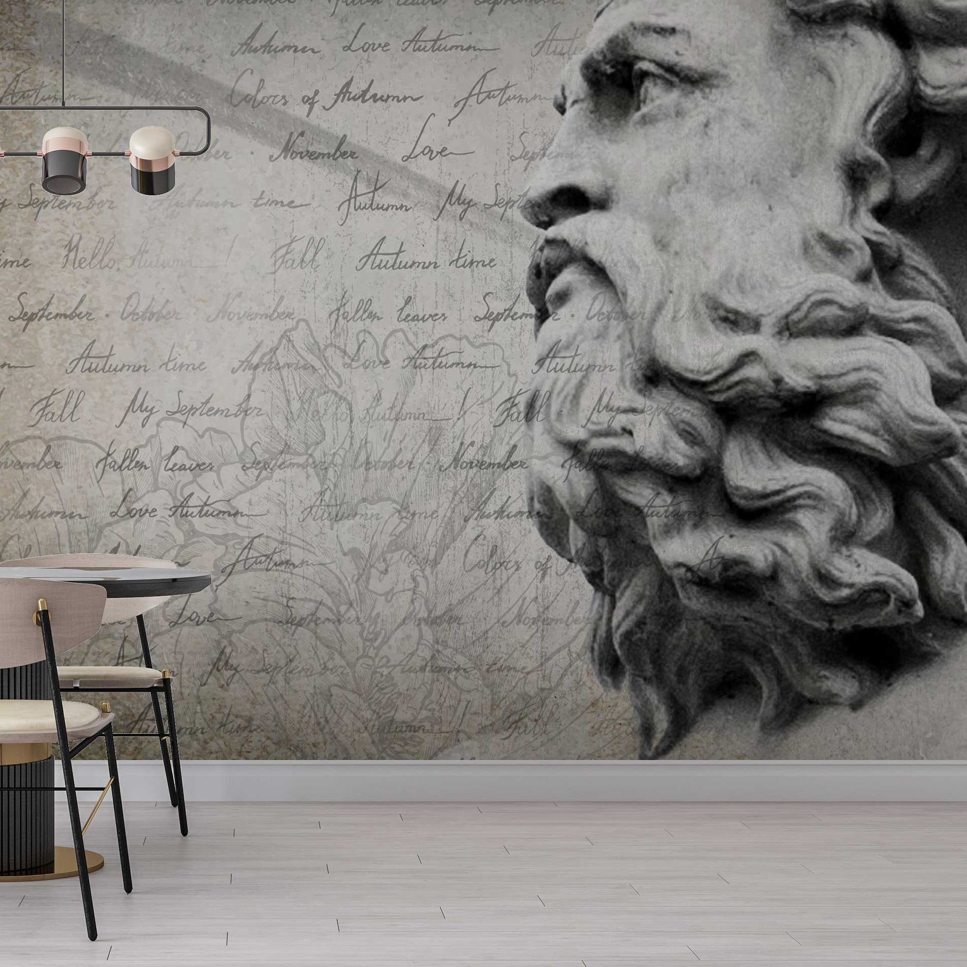 Zeus Theme Edition: Living Room Wallpaper Mural