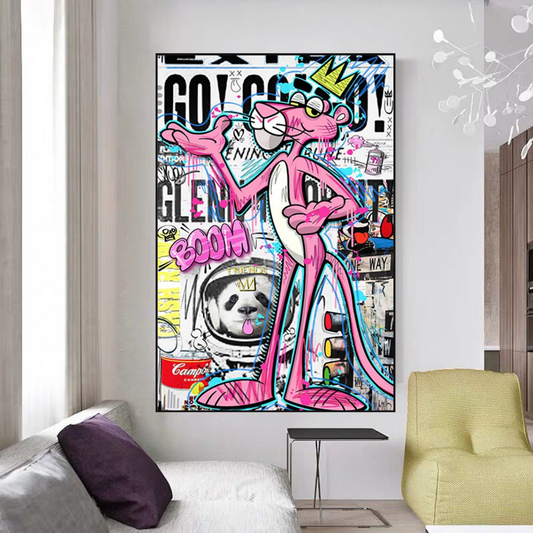 Modern Artistry - Pink Panther Poster