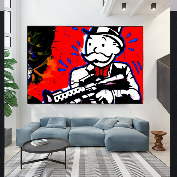 Scarface: Mr Monopoly Wall Art – Decorate with Class