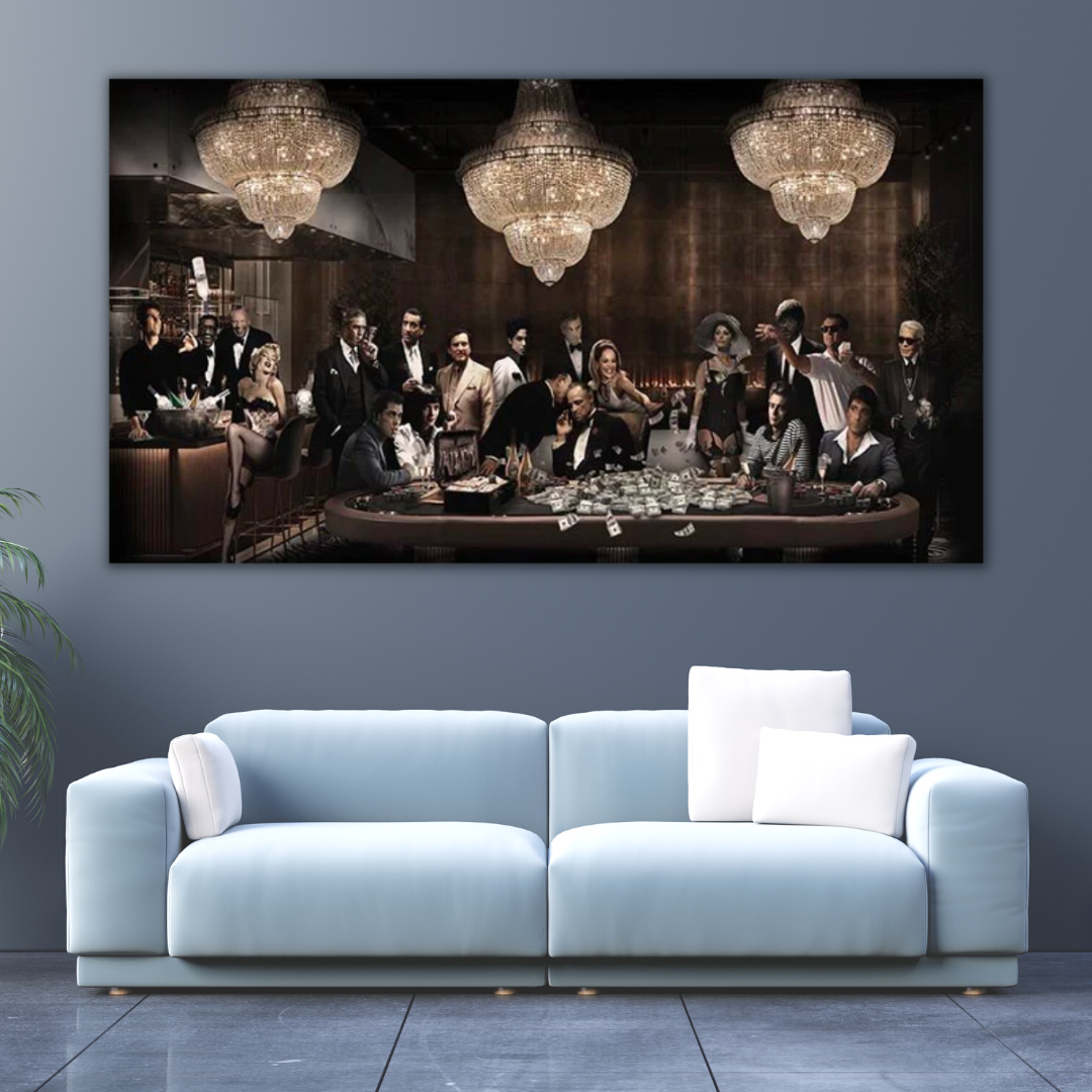 Godfather Scarface Legends Wall Art: Unmatched Decor
