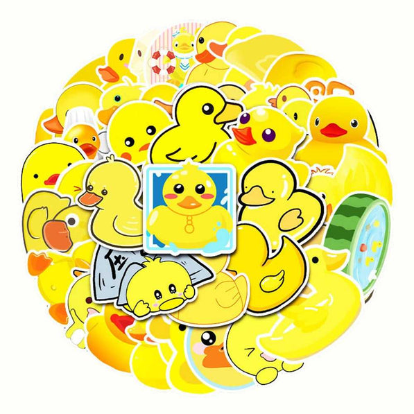 Duck Stickers Pack: Fun and Quirky Designs
