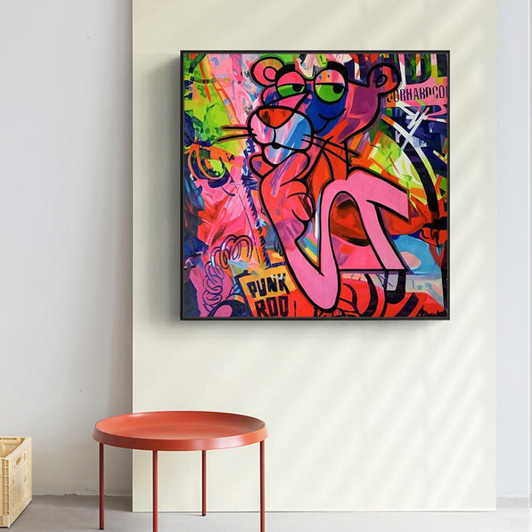 Fun and Expressive - Pink Panther Poster Art