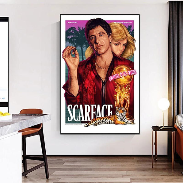 Scarface Wall Art - World is Yours - Limited Collection