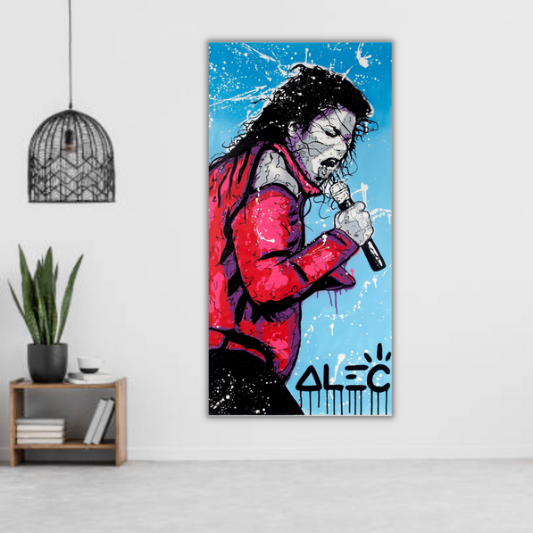 Michael Jackson Canvas Wall Art – Iconic King of Pop