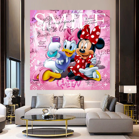 Minnie Canvas Wall Art - Capture Precious Moments