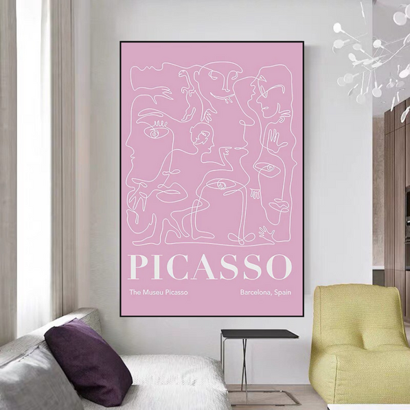 Matisse Yayoi Kusama Picasso Constellation Cocktail Wall Art Canvas Wall Art
