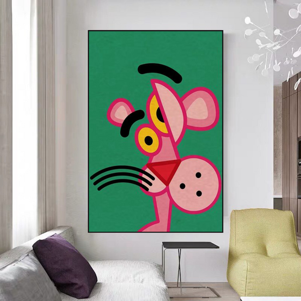 Chic and Whimsical - Pink Panther Poster Art