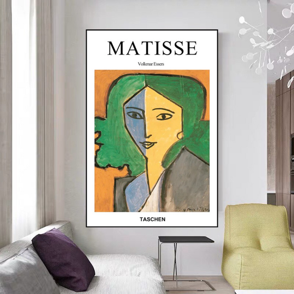 Nordic Henri Matisse Canvas Wall Art for Home Living and Office