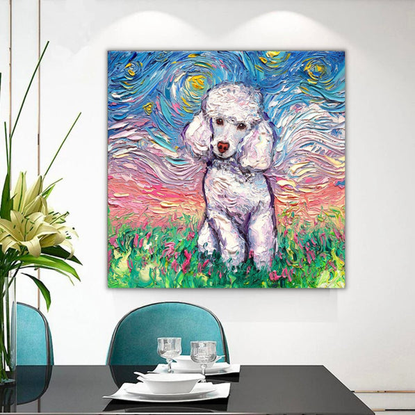 Van Gogh's Dog Reproduction Canvas Wall Art